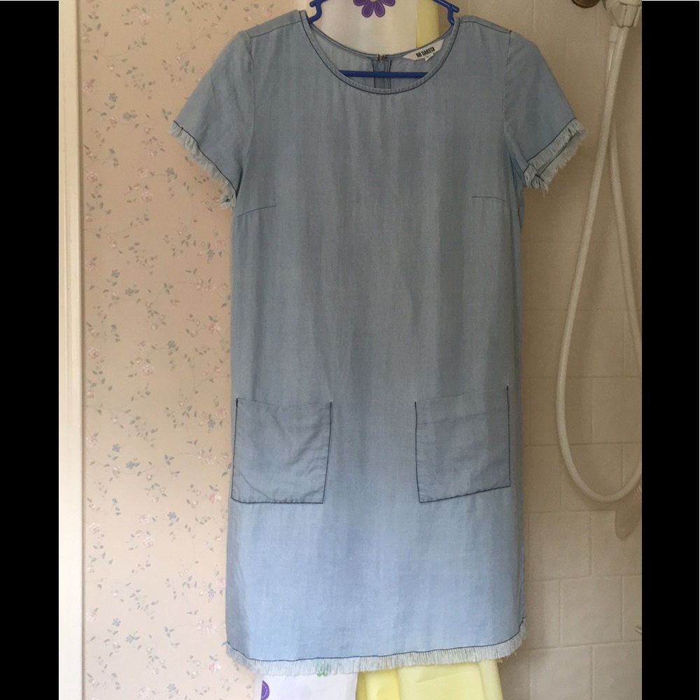 BB Dakota Chambray Shift Dress